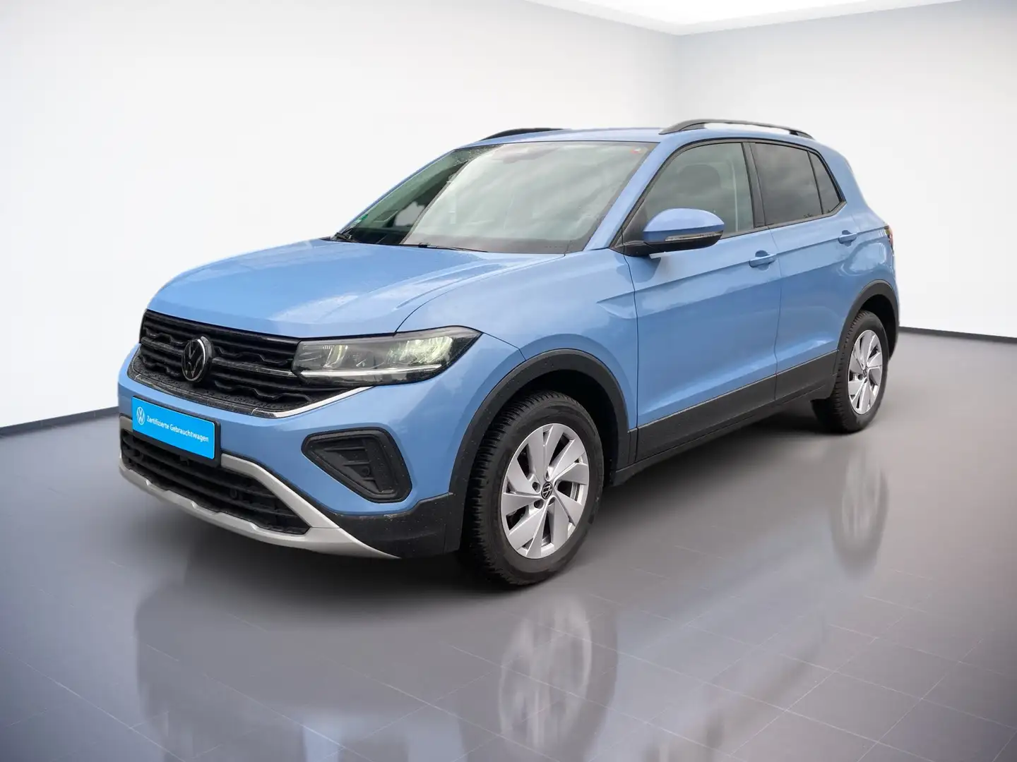 Volkswagen T-Cross LIFE 1.0TSI 116PS ACC.5J-G.AHK.VIRTUAL.2xPDC.LED.A Blauw - 2