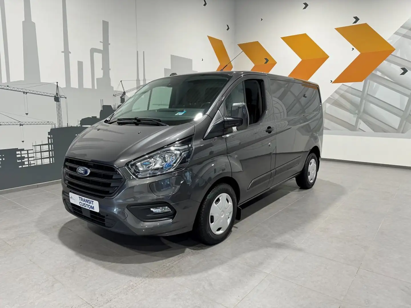 Ford Transit Custom 1.0 PHEV 126pk L1H1 - € 21.990,00 Excl. BTW Gris - 2