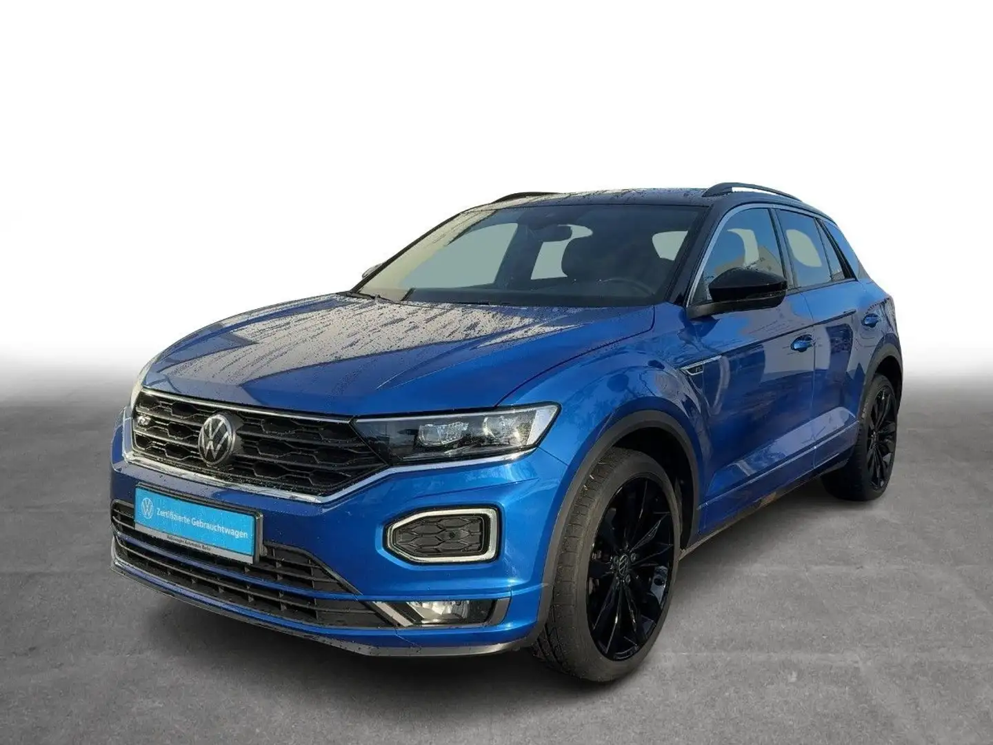 Volkswagen T-Roc 1.5 TSI DSG R-Line Pano Navi LED SHZ PDC Blau - 2