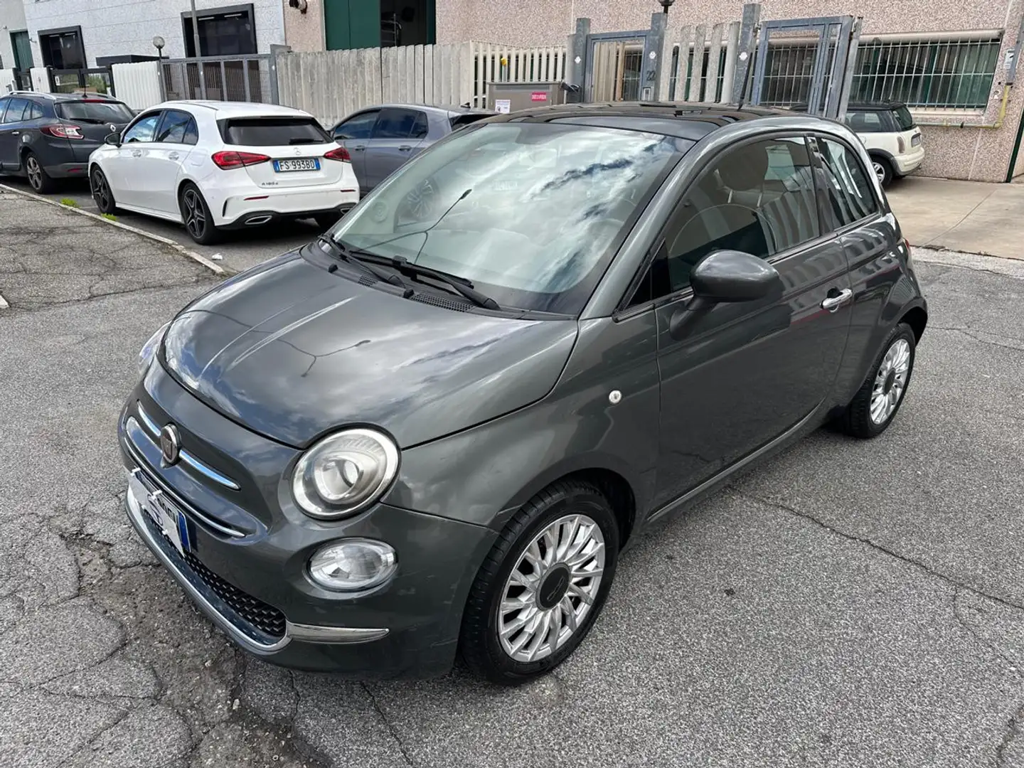 Fiat 500 1.2 Lounge Automatica Grigio - 1
