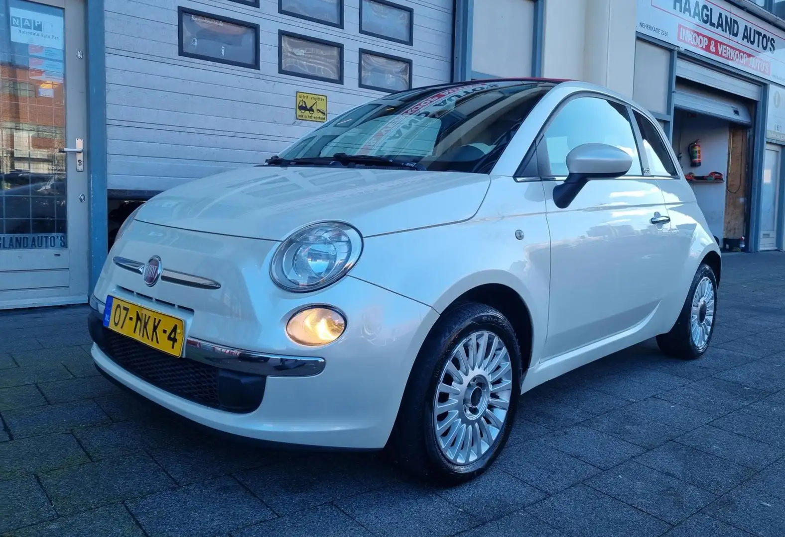 Fiat 500C 1.2 Pop Cabrio Automaat Airco Carplay Parksens - 2
