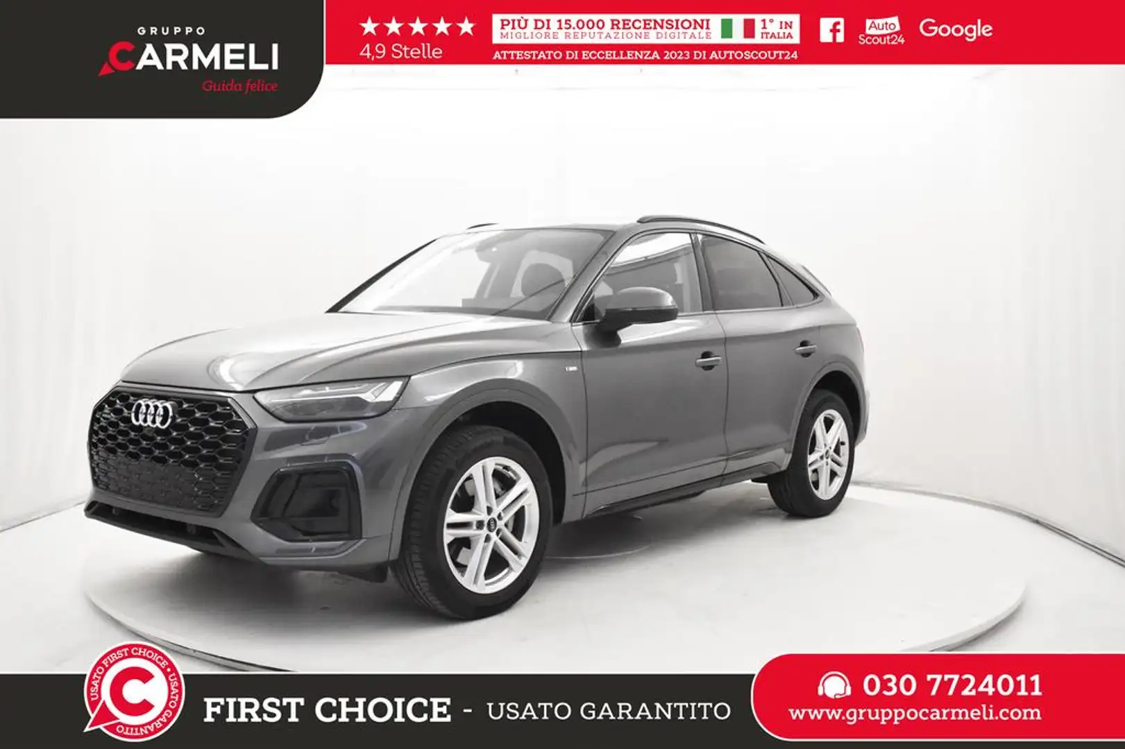 Audi Q5 Spb 40 2.0 Tdi Mhev S Line Acc,Cerchi Gri - 1