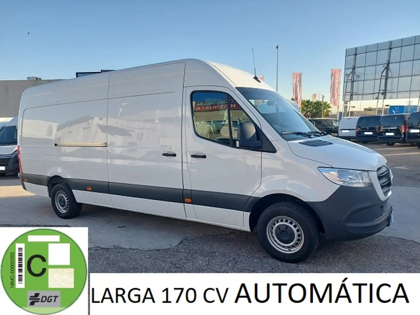 Mercedes-Benz Sprinter Furgón 317CDI Largo T.E. tT 9G-Tronic Blanco - 1