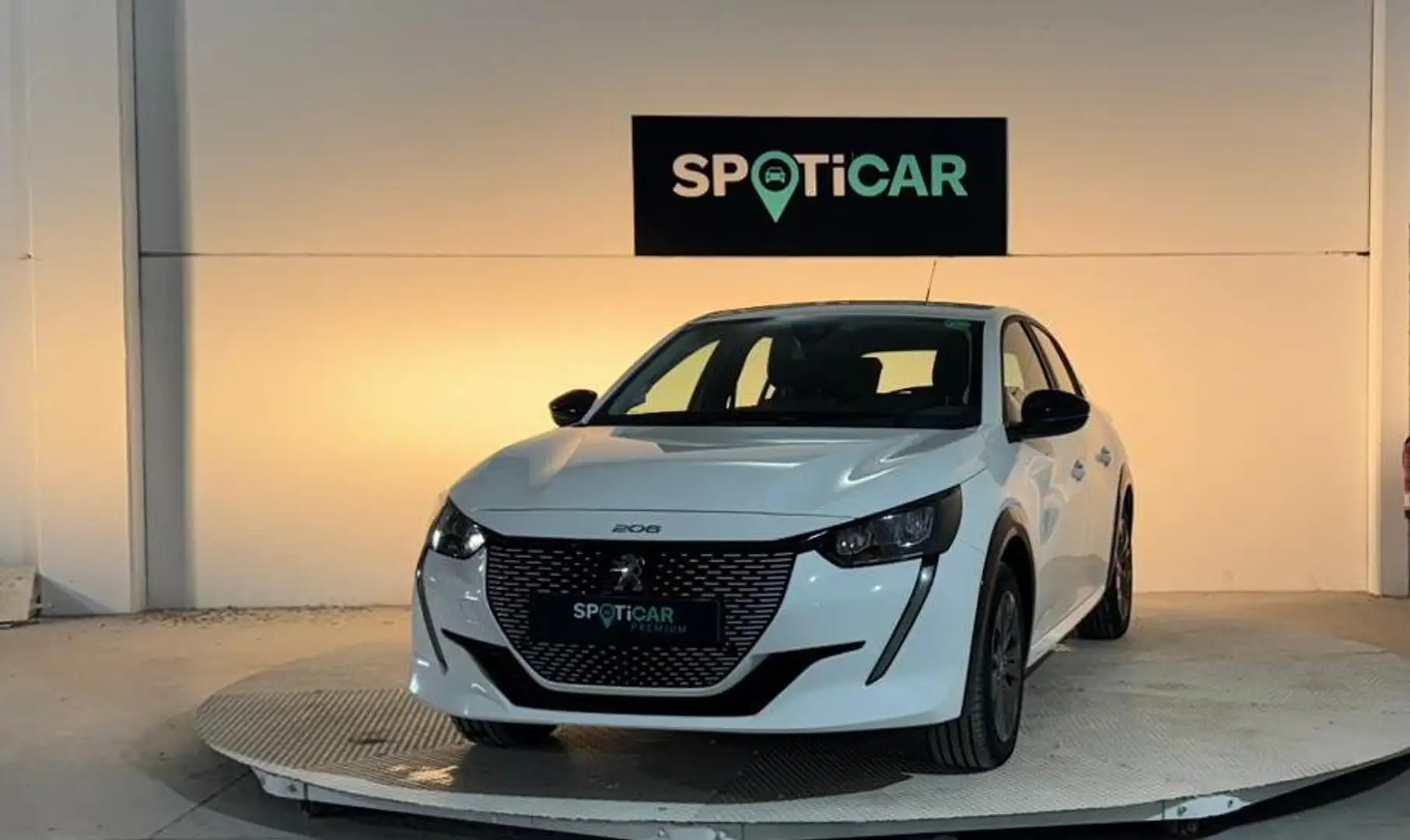 Peugeot 208 Active Eléctrico 100kW Blanco - 1