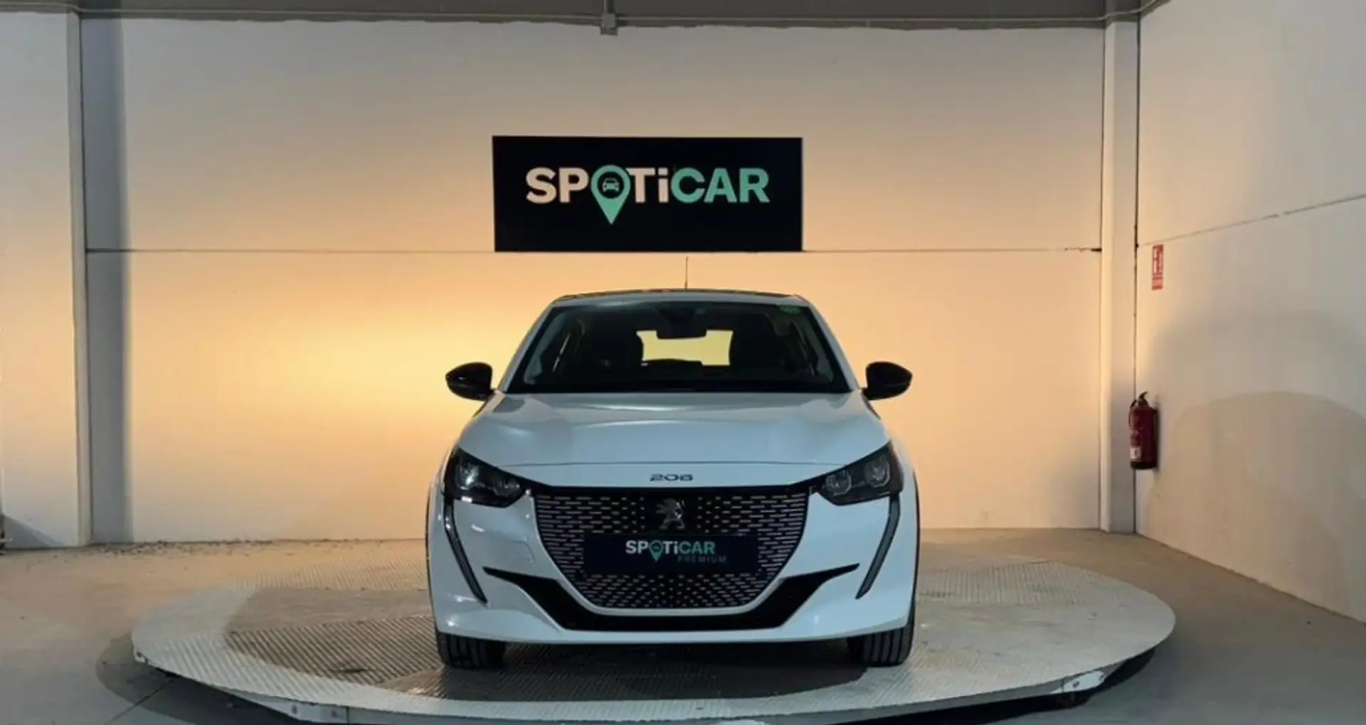 Peugeot 208 Active Eléctrico 100kW Blanco - 2