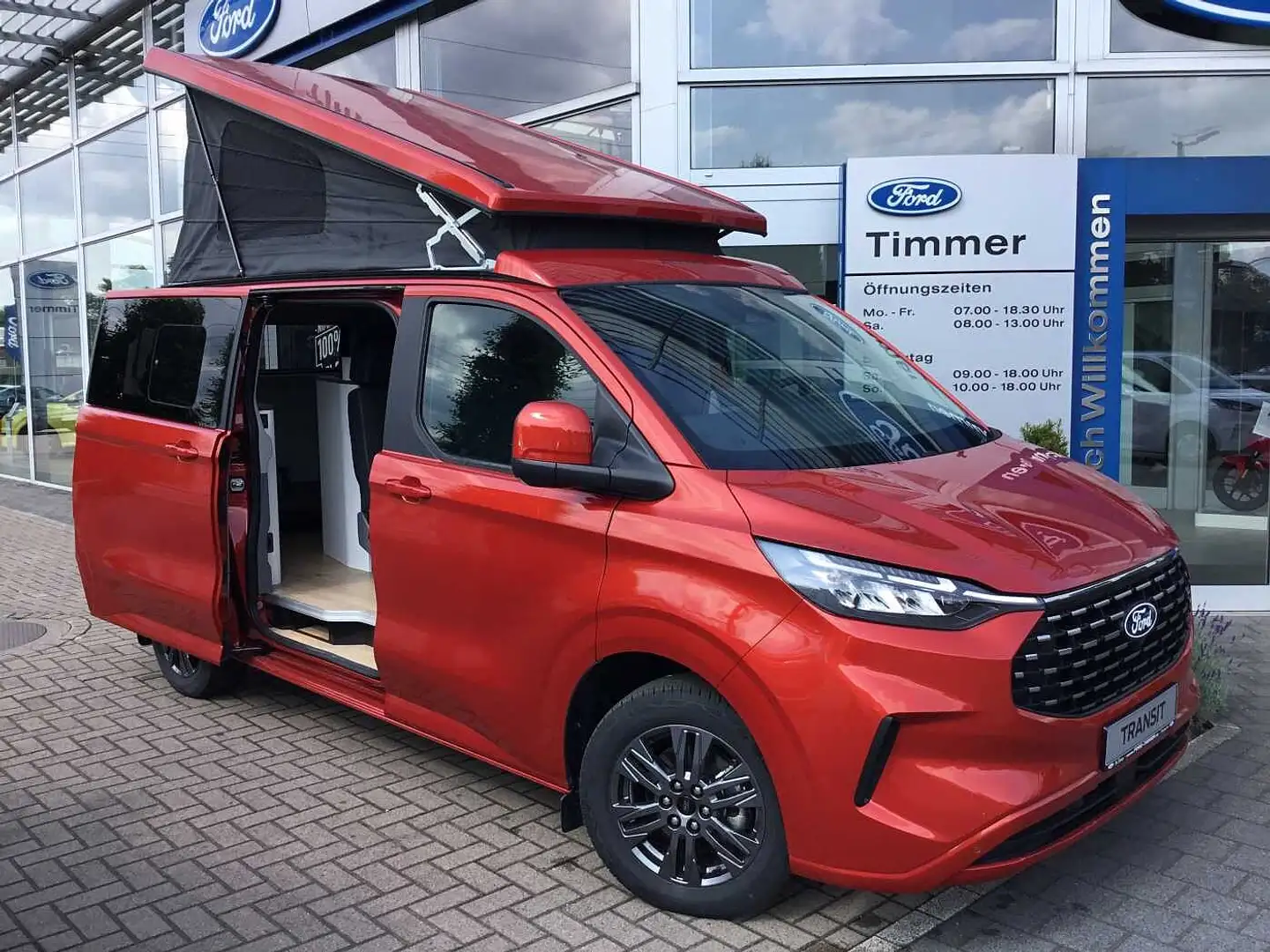 Ford Transit Custom 320L1 Nugget Rot - 1