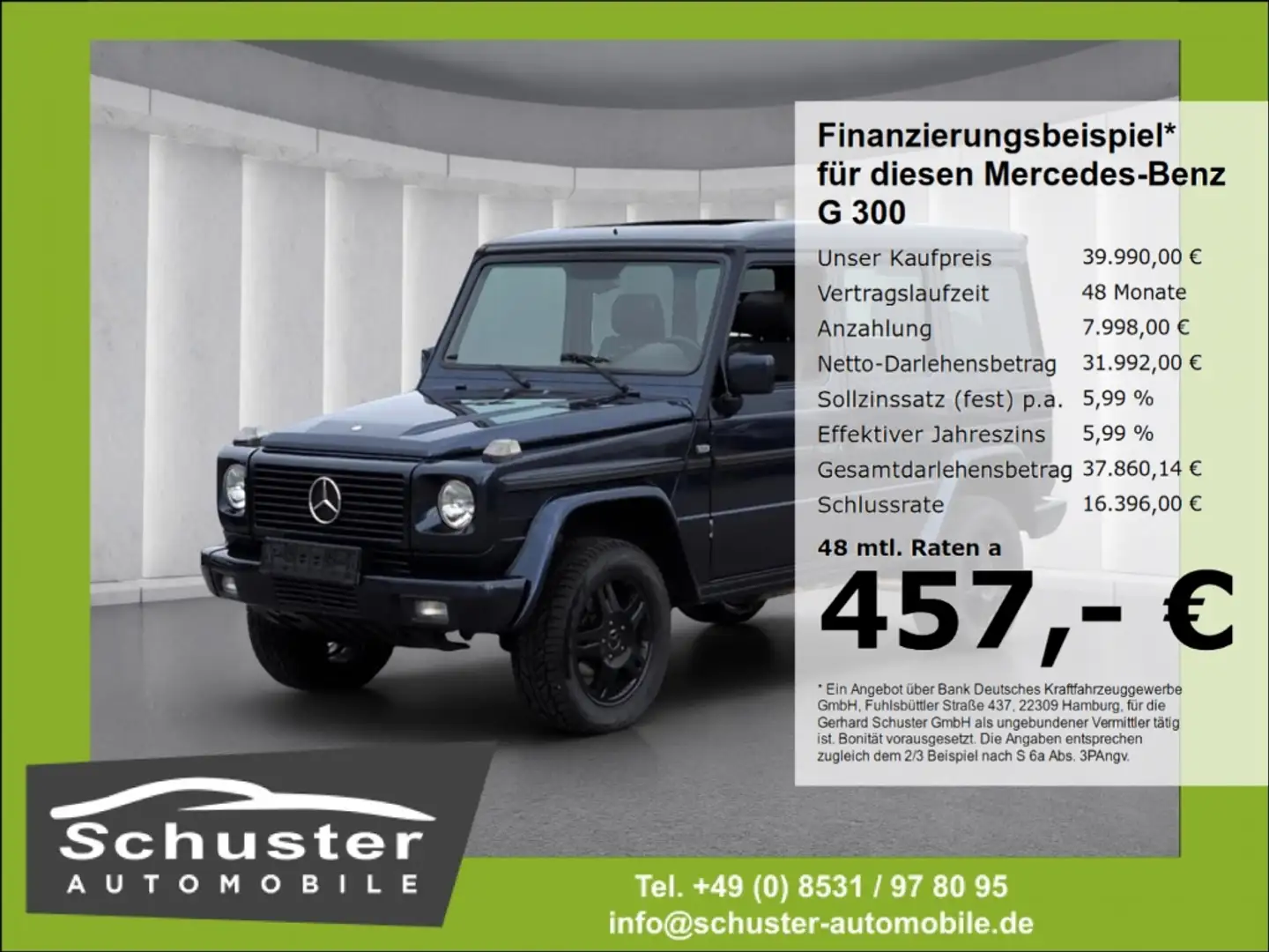 Mercedes-Benz G 300 TD lang Allrad*Autom Leder Schiebedach AHK Azul - 1