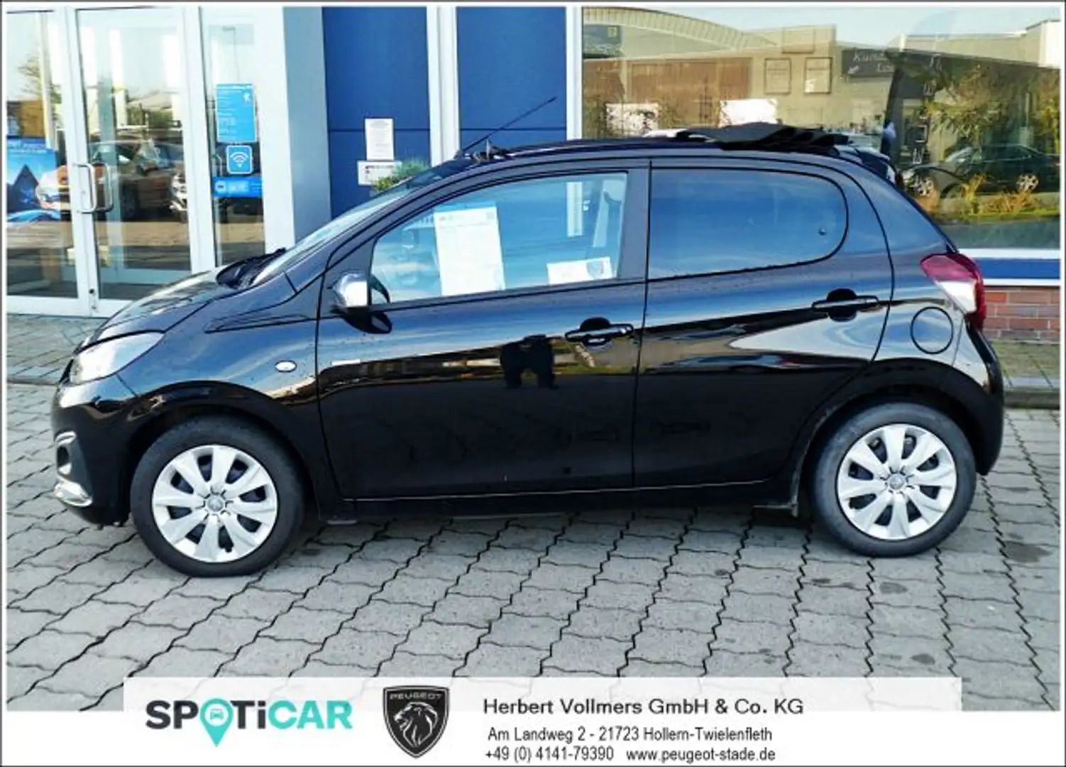 Peugeot 108 VTI 72 Stop&Start Top! Style Schwarz - 2