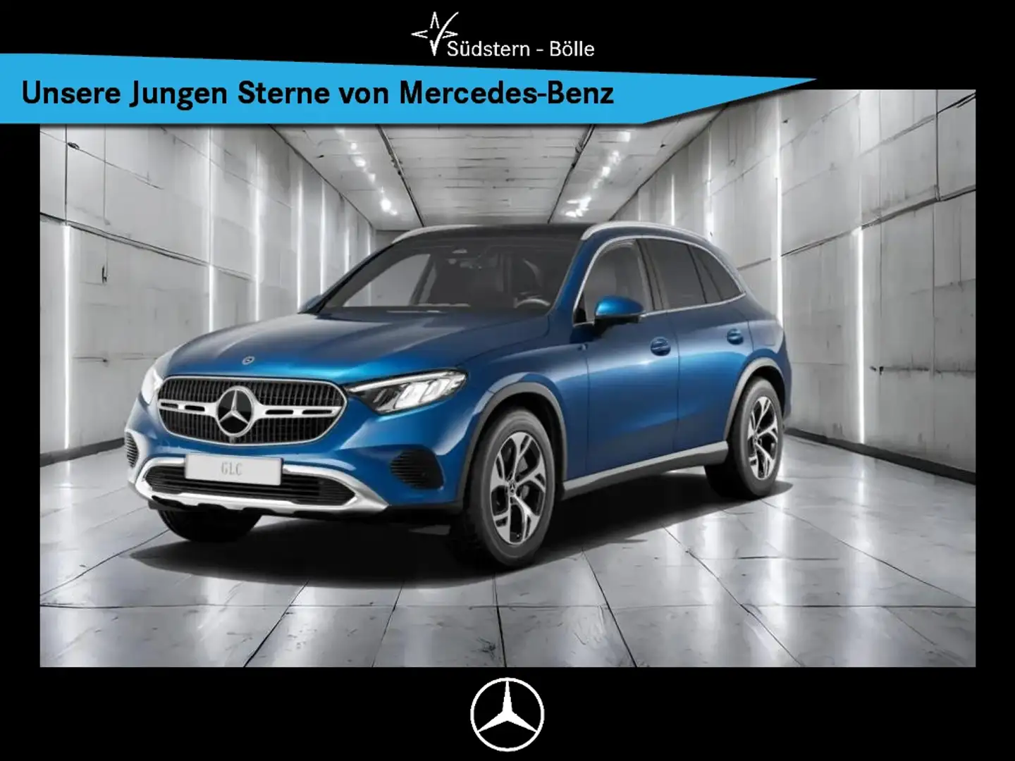 Mercedes-Benz GLC 300 e 4M AVANTG.-ADV.PLUS+PANO+BURM.+TOTW.+ Blau - 1