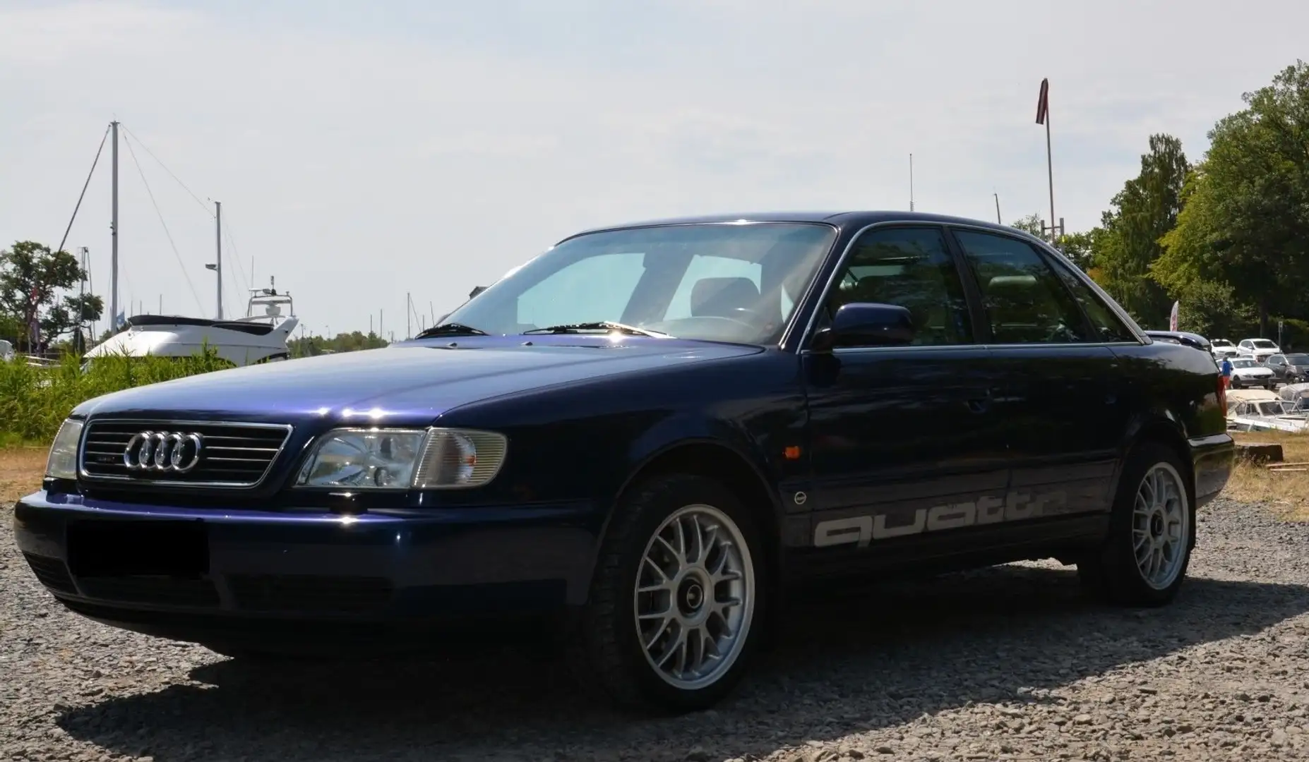 Audi A6 A6 2.8 V6 quattro Bleu - 1