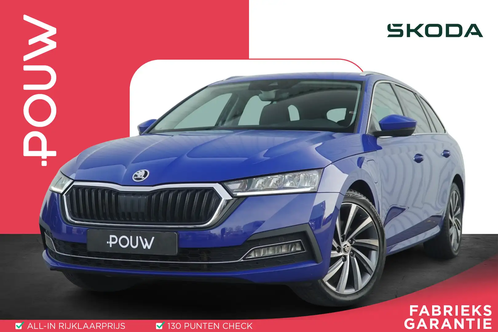 Skoda Octavia Combi 1.4 TSI 204pk iV PHEV Business Edition Plus Bleu - 1