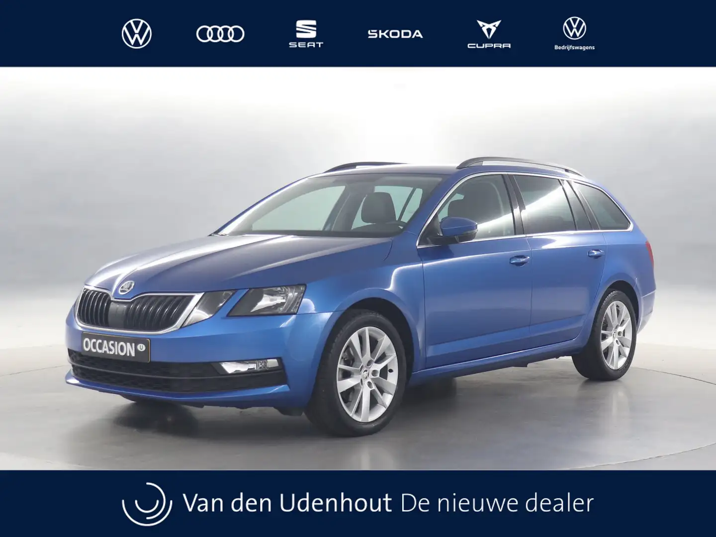 Skoda Octavia Combi 1.5 TSI 150pk Greentech Business Edition DSG Bleu - 1