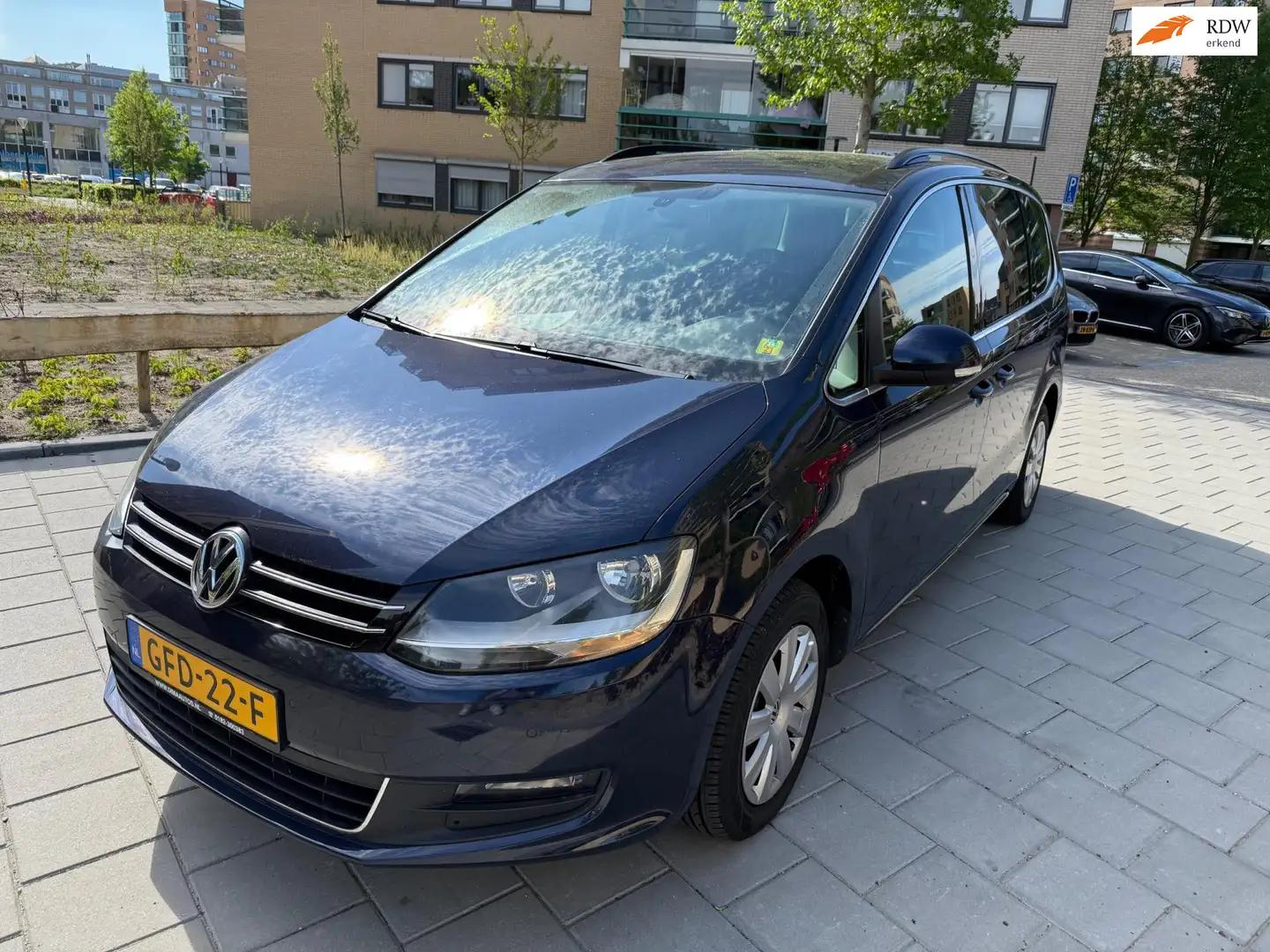 Volkswagen Sharan 1.4 TSI Highline 7p. | Clima | PDC | Trekhaak Bleu - 1