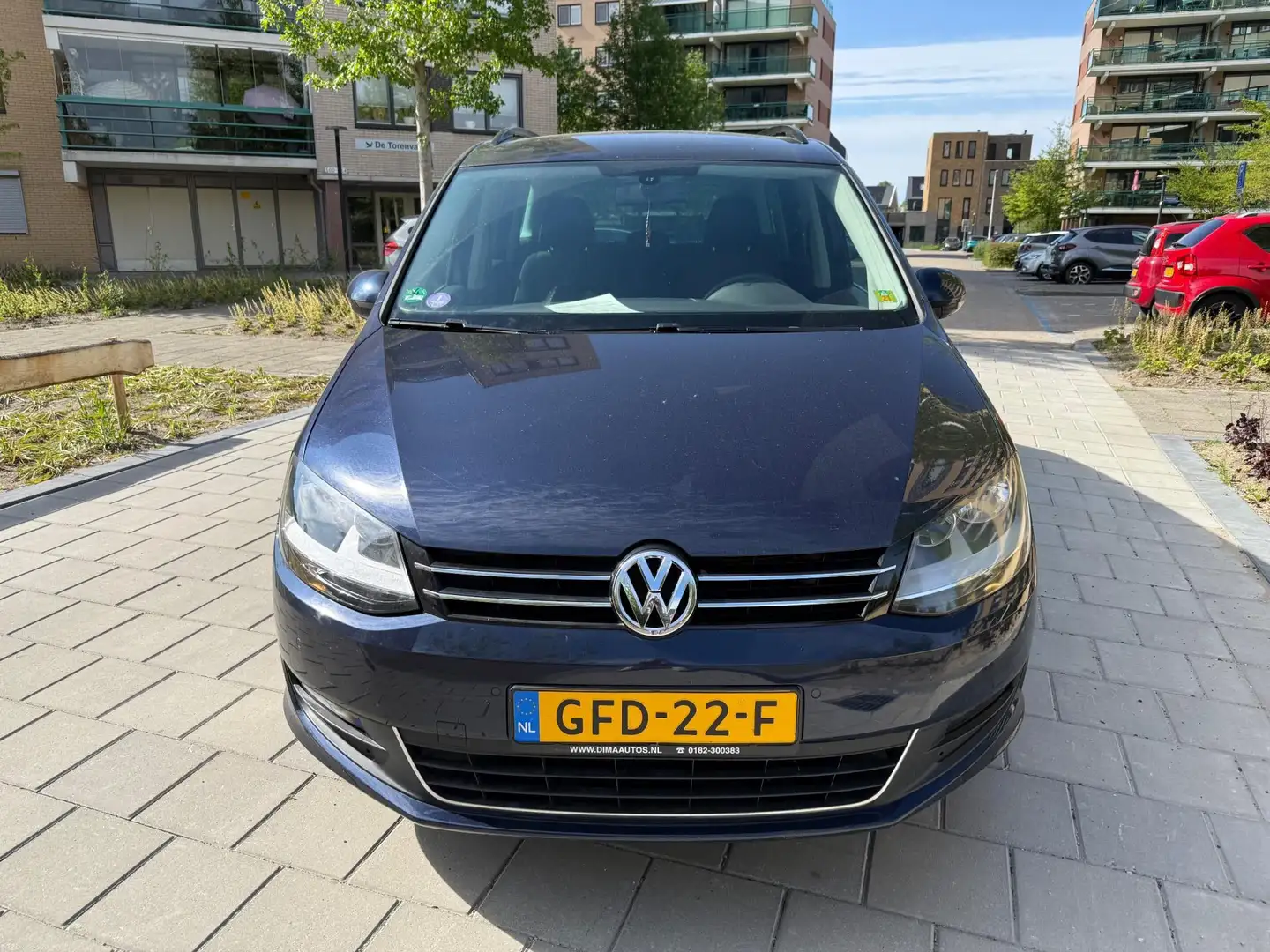 Volkswagen Sharan 1.4 TSI Highline 7p. | Clima | PDC | Trekhaak Bleu - 2