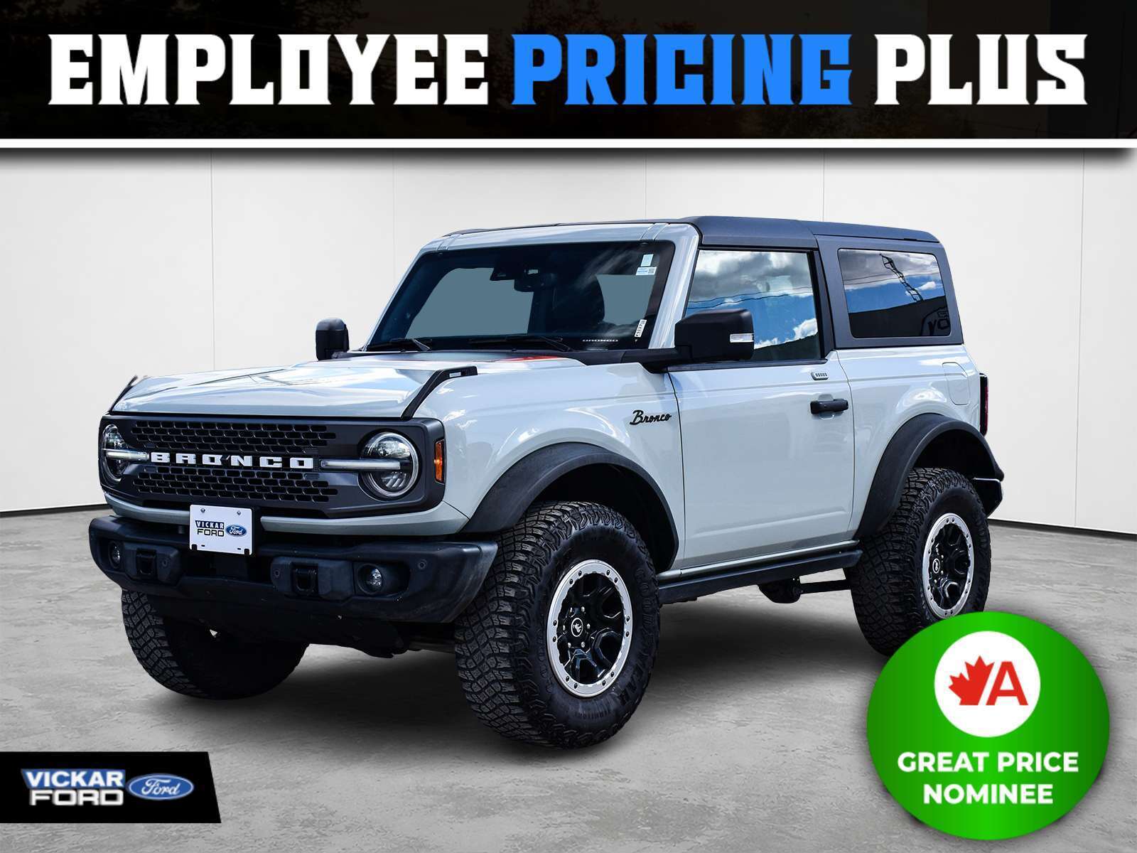 Gray 2022 Ford Bronco SUV / Crossover Four-Wheel Drive Automatic
