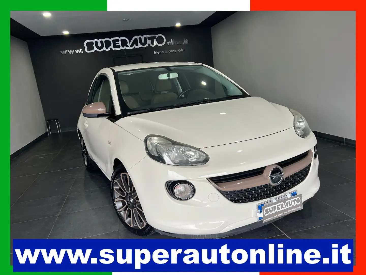 Opel Adam 1.4 87 CV GPL Tech Slam Bianco - 1