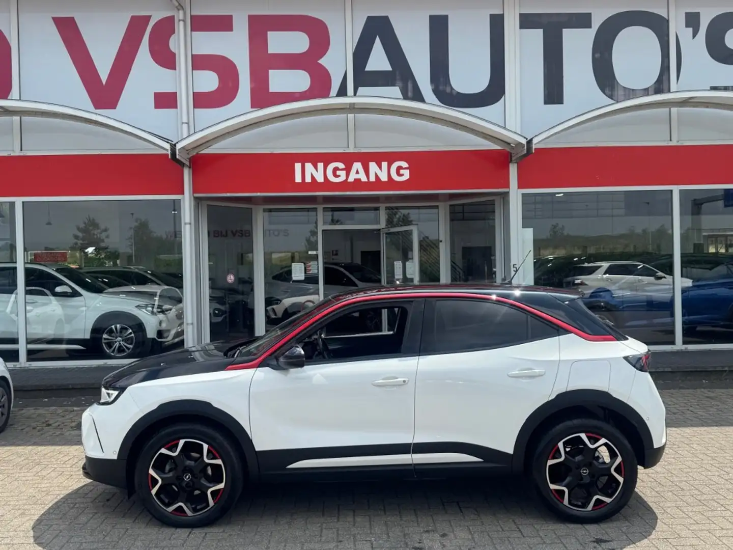 Opel Mokka 1.2 TURBO GS-LINE AUT. NAVI LED CAMERA CARPLAY AIR Wit - 2