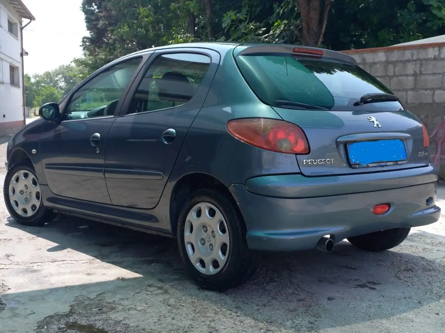 Peugeot 206 206 5p 1.4 hdi Enfant Terrible Grigio - 2