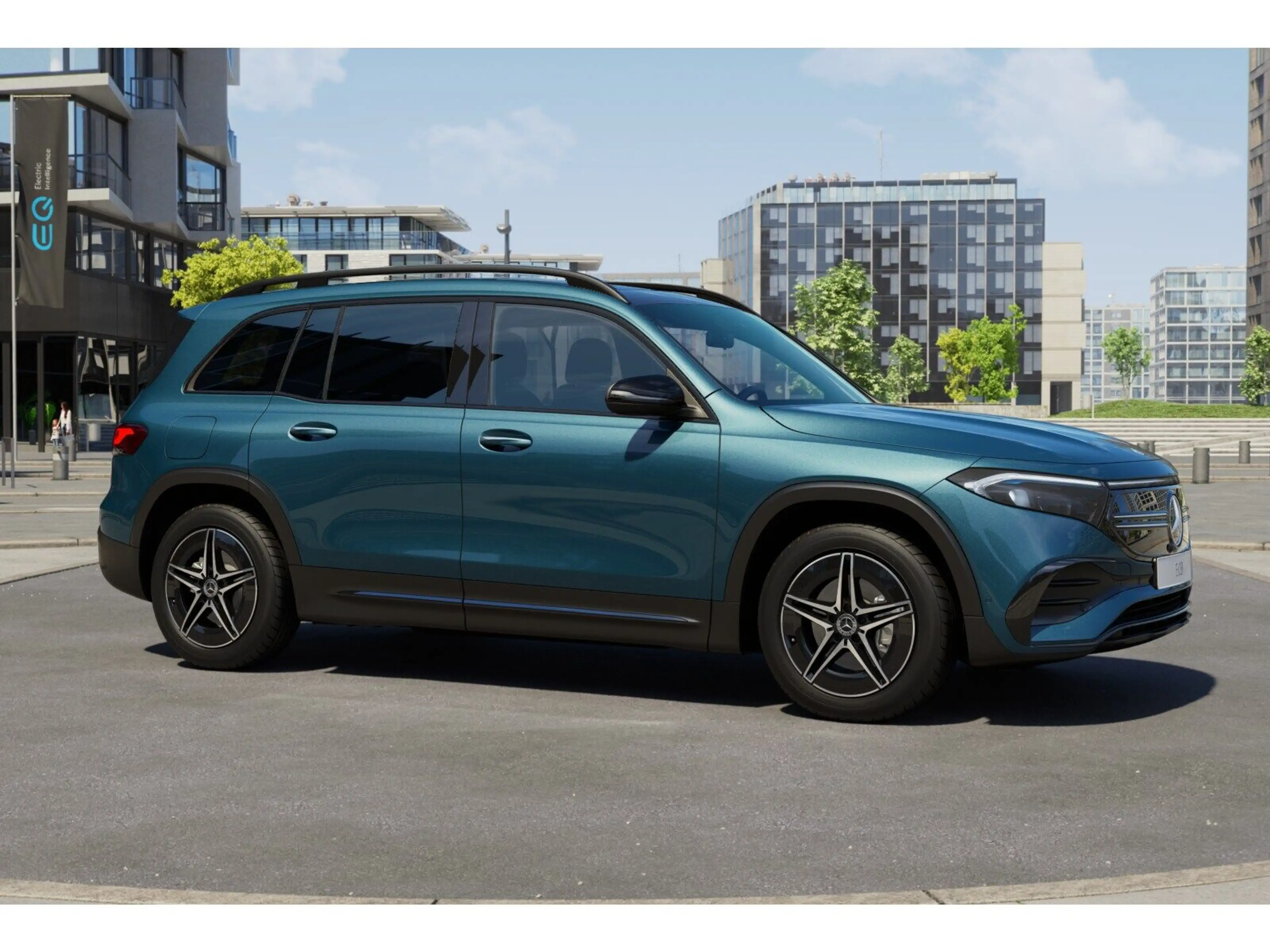 Mercedes-Benz EQB 300 4M AMG NIGHT KAMERA PANO SPUR STANDH PDC — photo 14