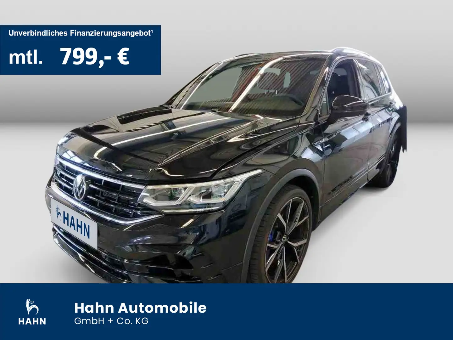 Volkswagen Tiguan R 2.0TSI DSG 4Mo AHK DCC HuD H&K IQ.Light Schwarz - 1