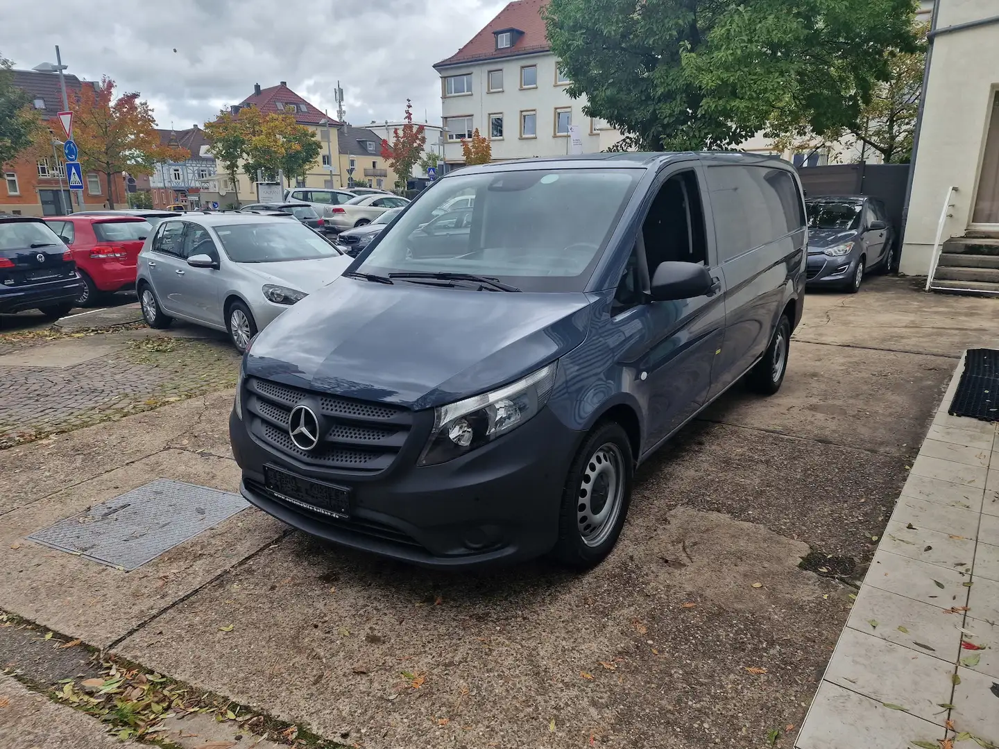 Mercedes-Benz Vito 109110111114 CDI FWD lang+Klima- Kam Gris - 2