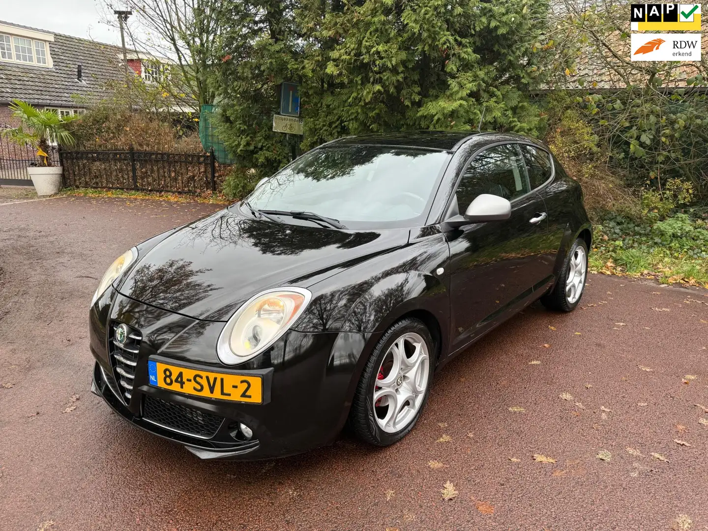 Alfa Romeo MiTo 1.4 T Progression / Airco / Automaat / NAP / PDC / Zwart - 1
