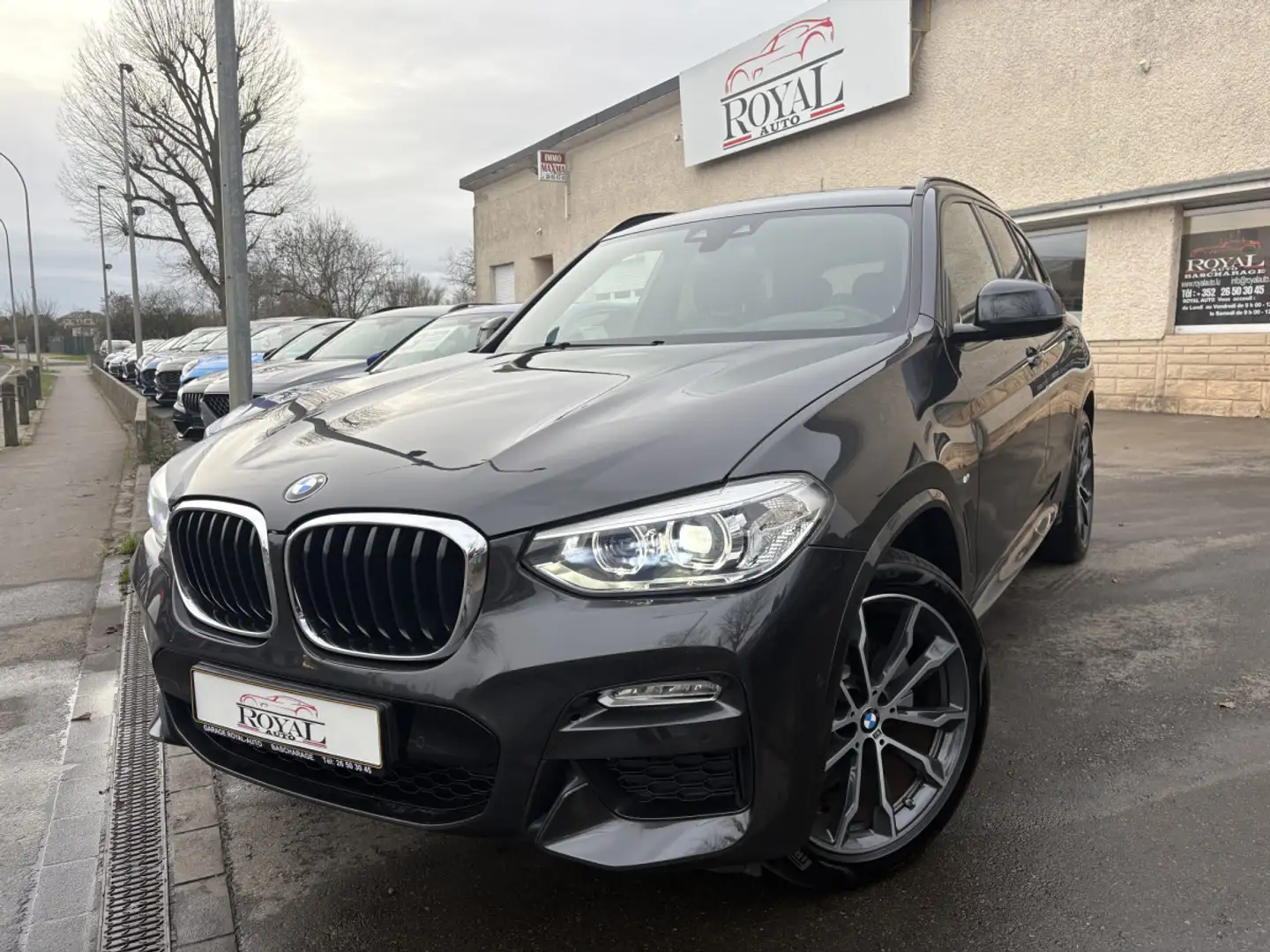 BMW X3 2.0dA X-DRIVE  M SPORT * GARANTIE 36 MOIS * Gris - 1