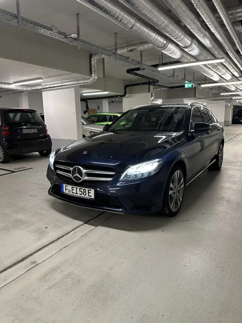 Mercedes-Benz C 300 de T 9G-TRONIC Avantgarde Azul - 2