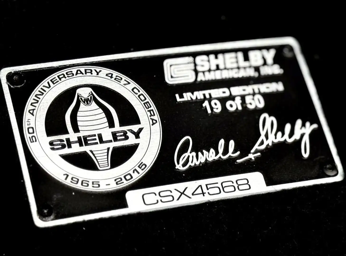 Shelby Shelby Cobra 427 S/C 50th Anniversary No. 19/50 - 2