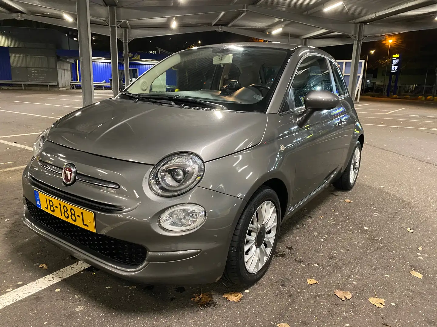 Fiat 500 500 0.9 TA T Popstar Gris - 1