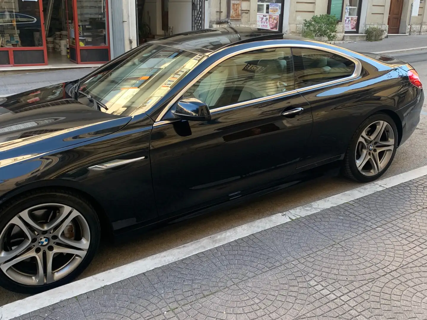 BMW 640 640d Coupe auto Nero - 2
