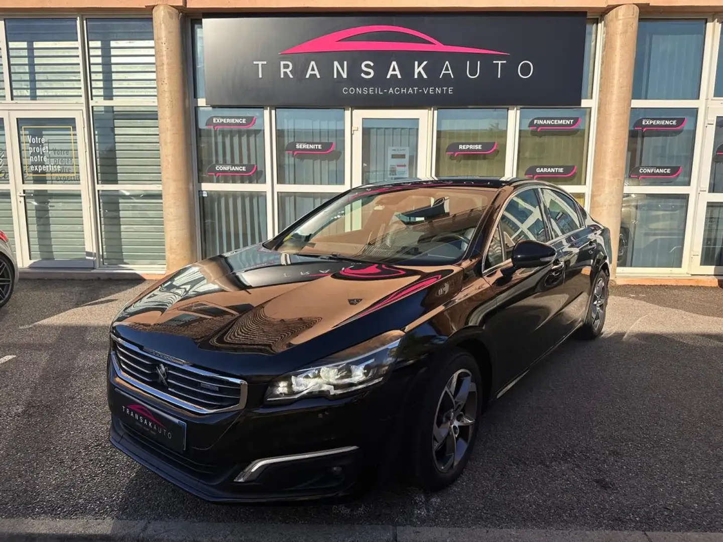 Peugeot 508 2.0 BlueHDi 180ch SS EAT6 Féline Zwart - 1