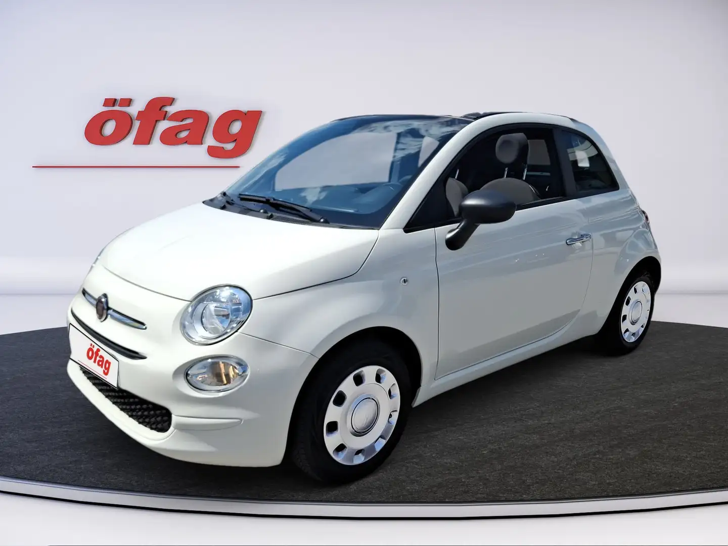 Fiat 500C 500 Cabrio 1.0 GSE Hybrid PDC Weiß - 2