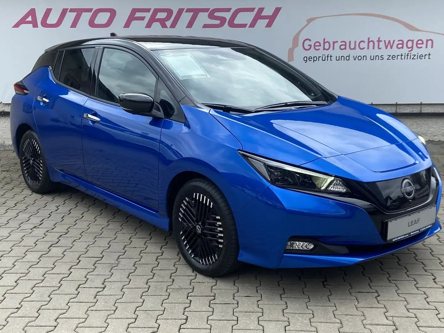 Nissan Leaf TEKNA Blau - 1