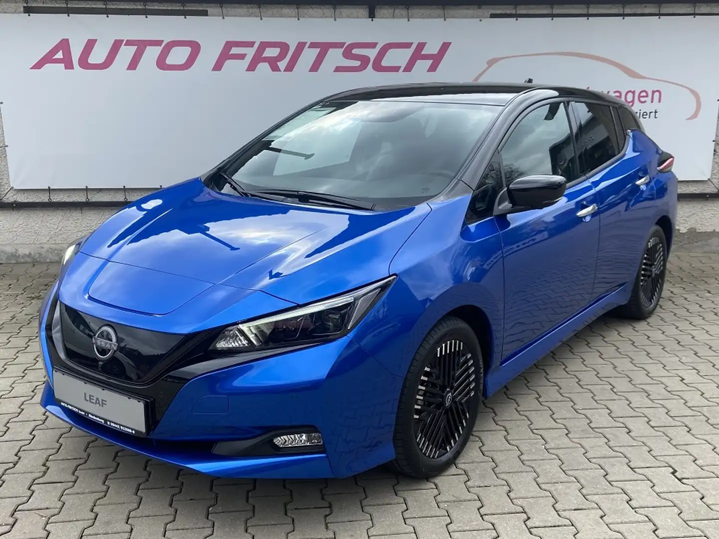 Nissan Leaf TEKNA Blau - 2
