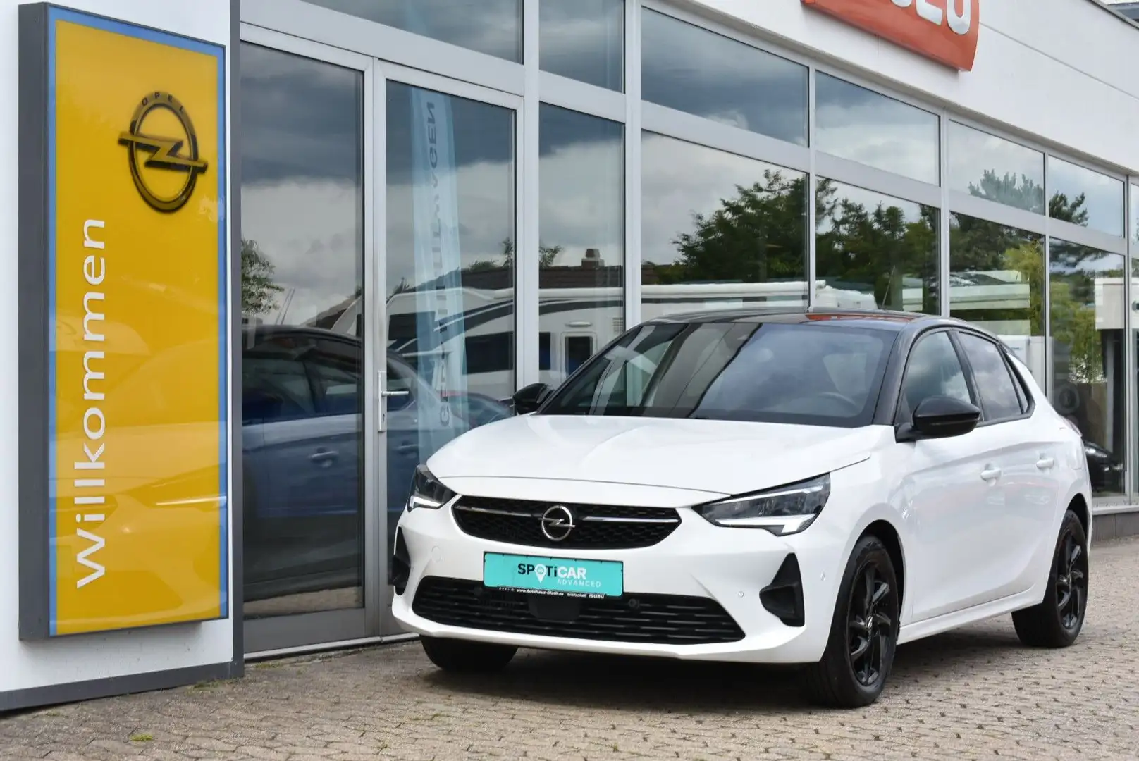 Opel Corsa F GS Line 1,5 D Blanc - 2