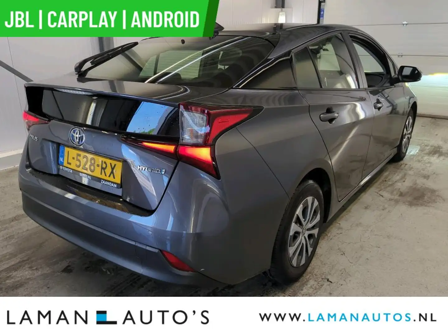 Toyota Prius 1.8 Hybrid 122 pk Dynamic | JBL Multimedia Plus Pa Gris - 2