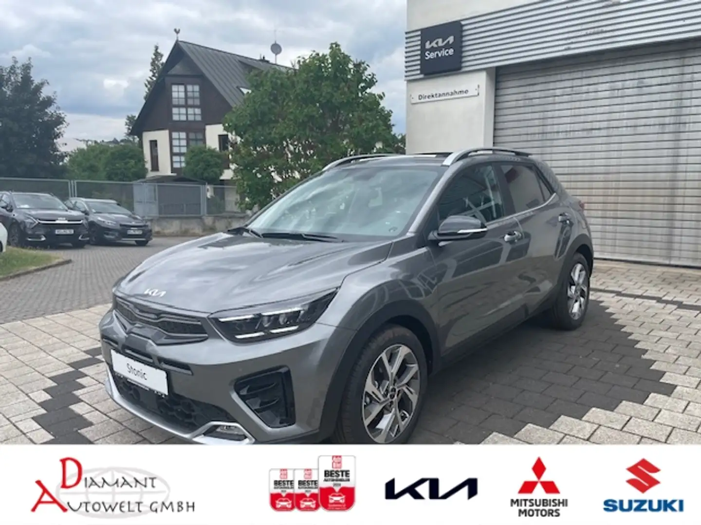 Kia Stonic 1.0 T Mild-Hybrid DCT GTL Tech GD Grau - 1