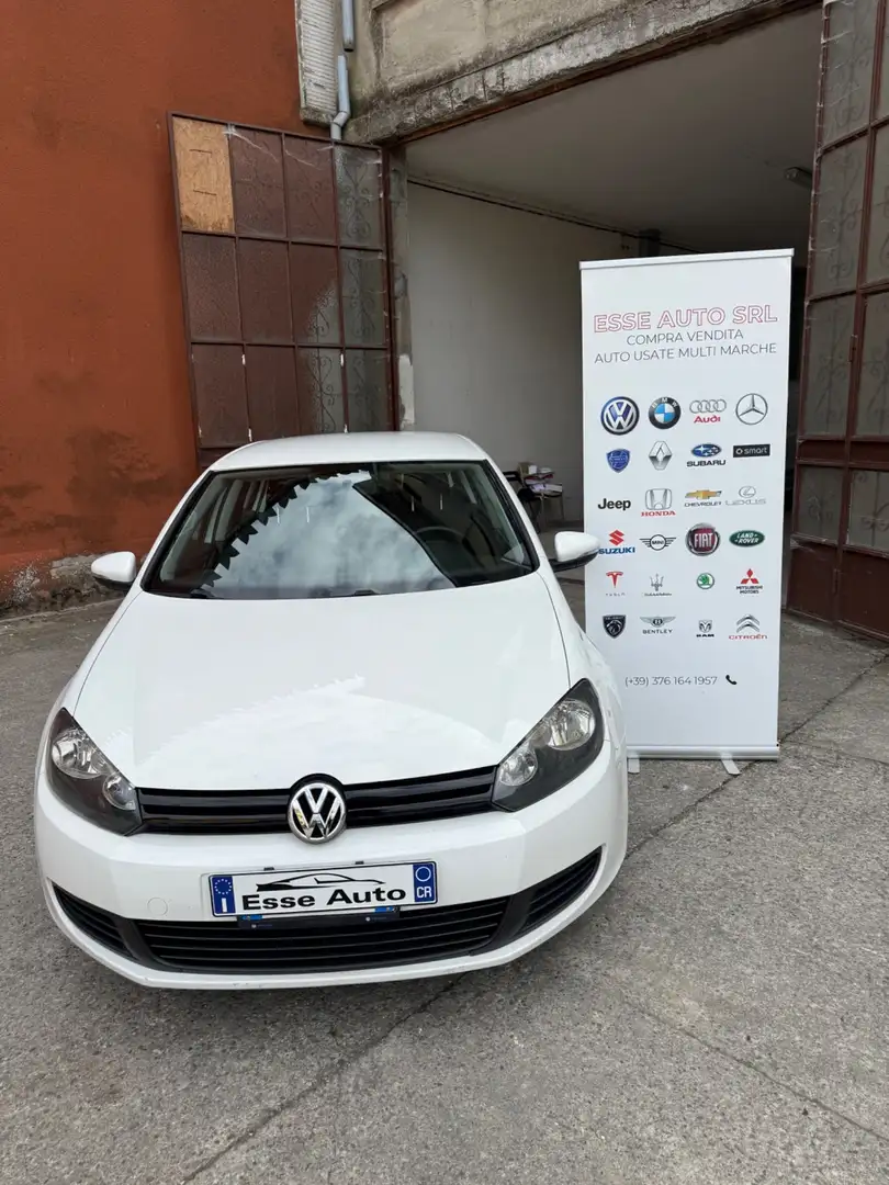 Volkswagen Golf Golf 1.6 TDI DPF 5p. Comfortline Blanc - 1