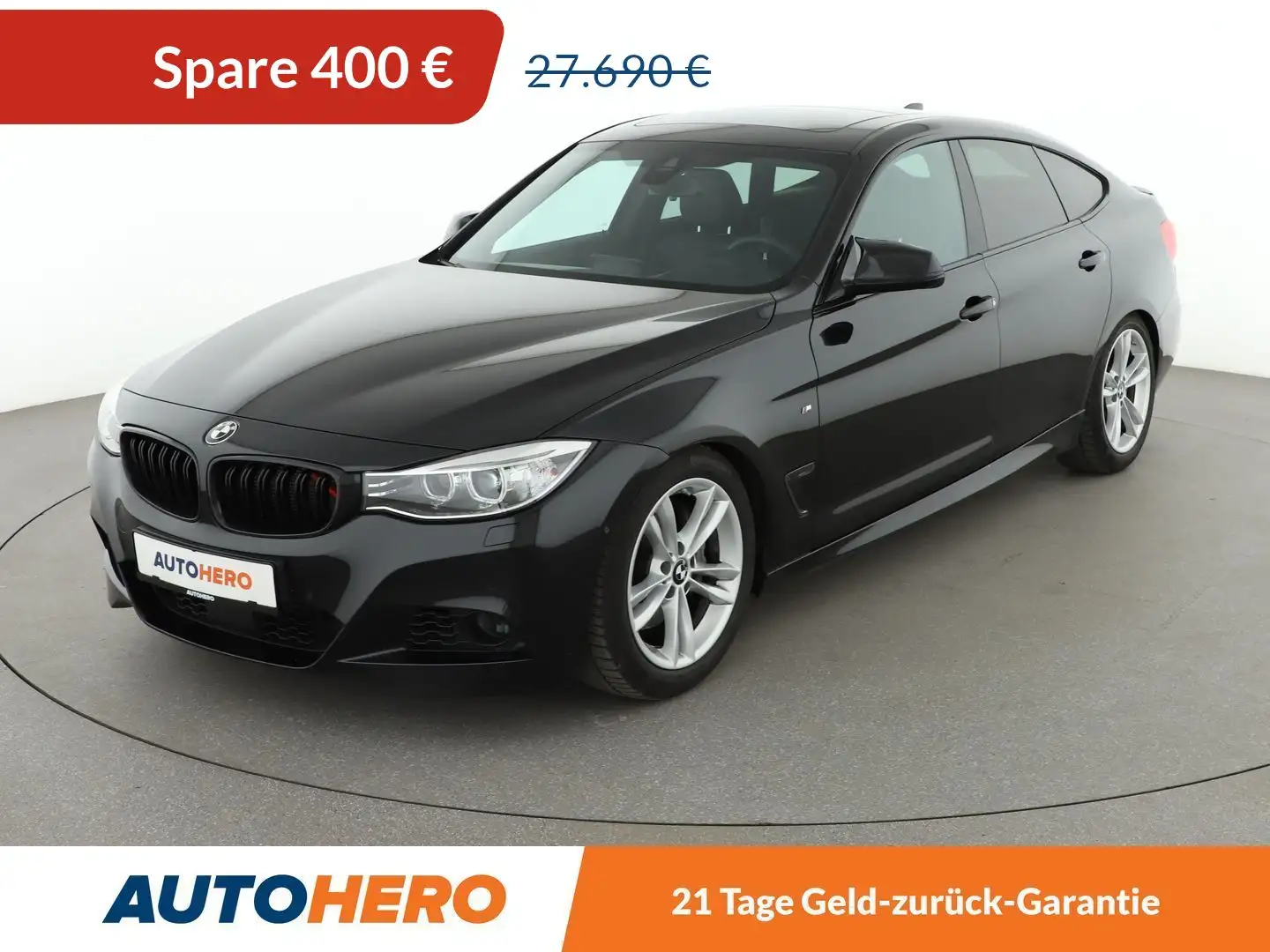 BMW 335 335i GT xDrive M Sport Aut.*NAVI*ACC*CAM* Černá - 1