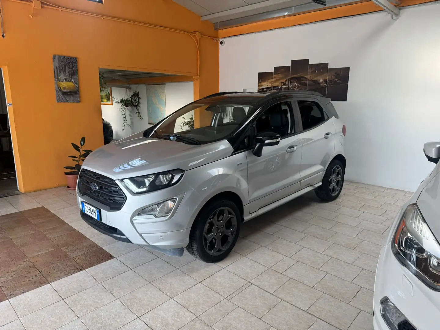 Ford EcoSport EcoSport 2018 1.0 ecoboost ST-Line Black Edition s Argent - 2