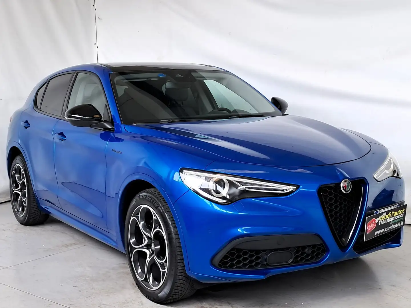 Alfa Romeo Stelvio 2.2 Turbodiesel 210 CV AT8 Q4 Veloce Bleu - 2