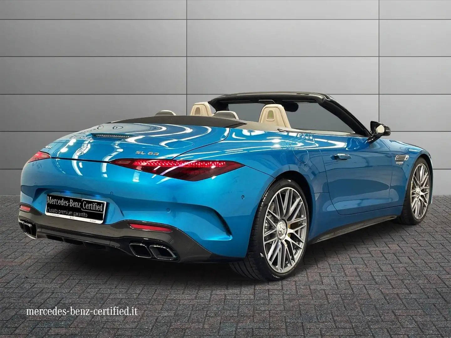 Mercedes-Benz SL 63 AMG AMG SL 63 Premium Plus 4matic+ auto Bleu - 2