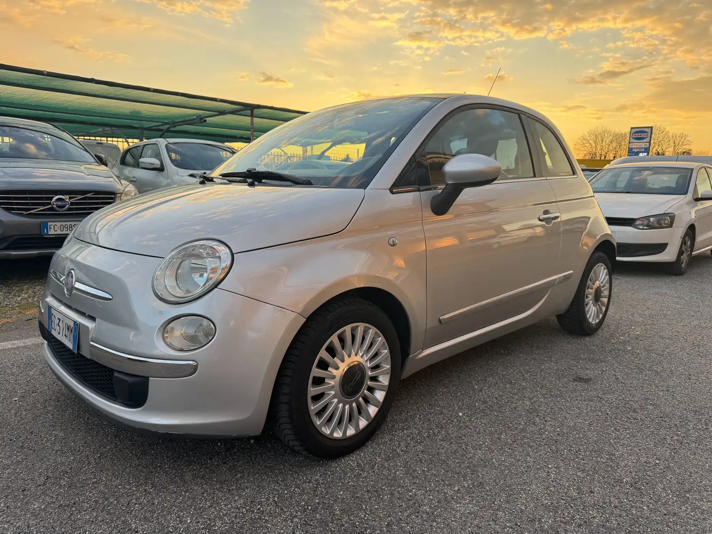 Fiat 500 500 1.2 Lounge 69cv - Automatico - Neopatentati Gris - 1