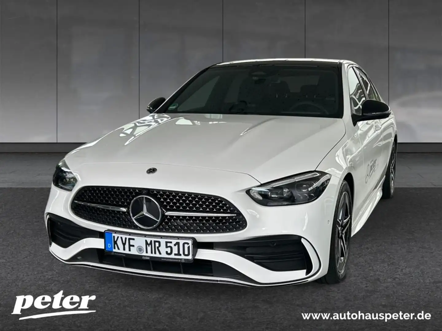 Mercedes-Benz C 180 AMG+NIGHT+18"+DIGITAL LIGHT+360°-KAMERA Wit - 1