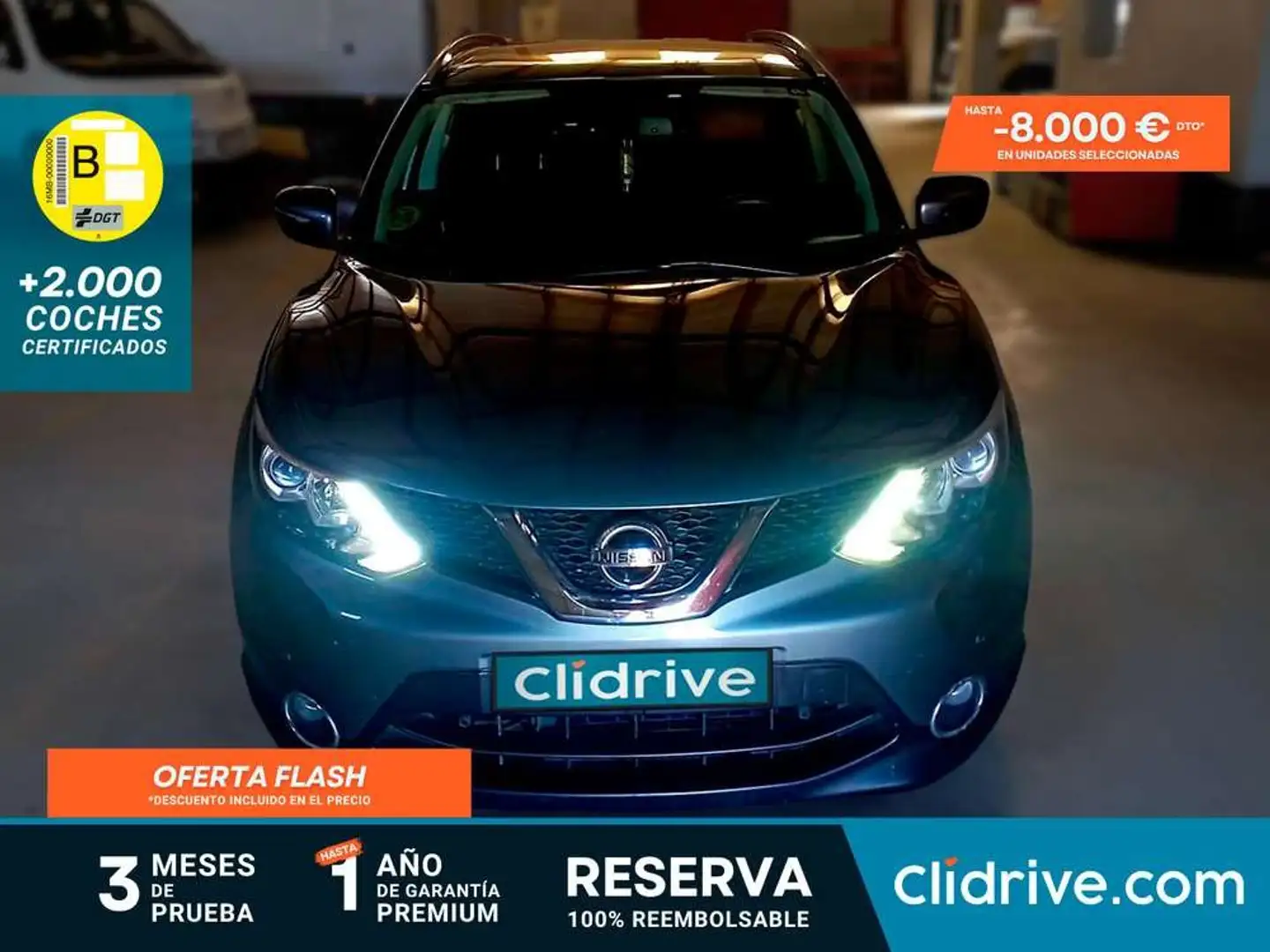 Nissan Qashqai 1.5dCi Acenta 4x2 Gris - 1
