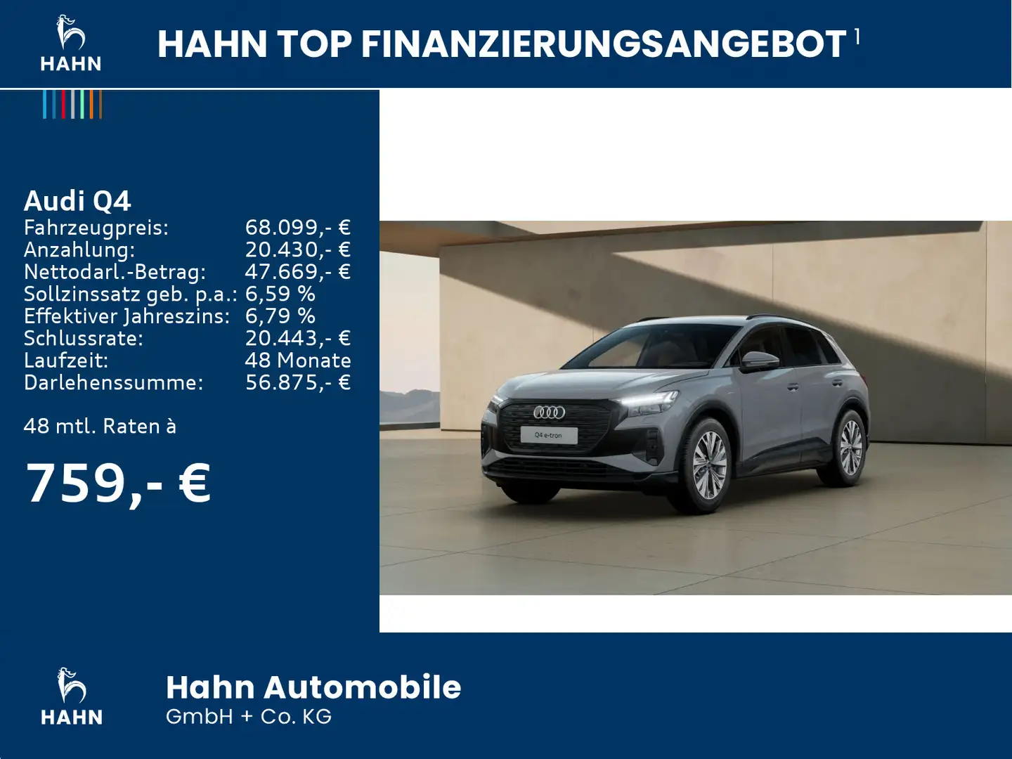Audi 45 e-tron 210 kW Grau - 2
