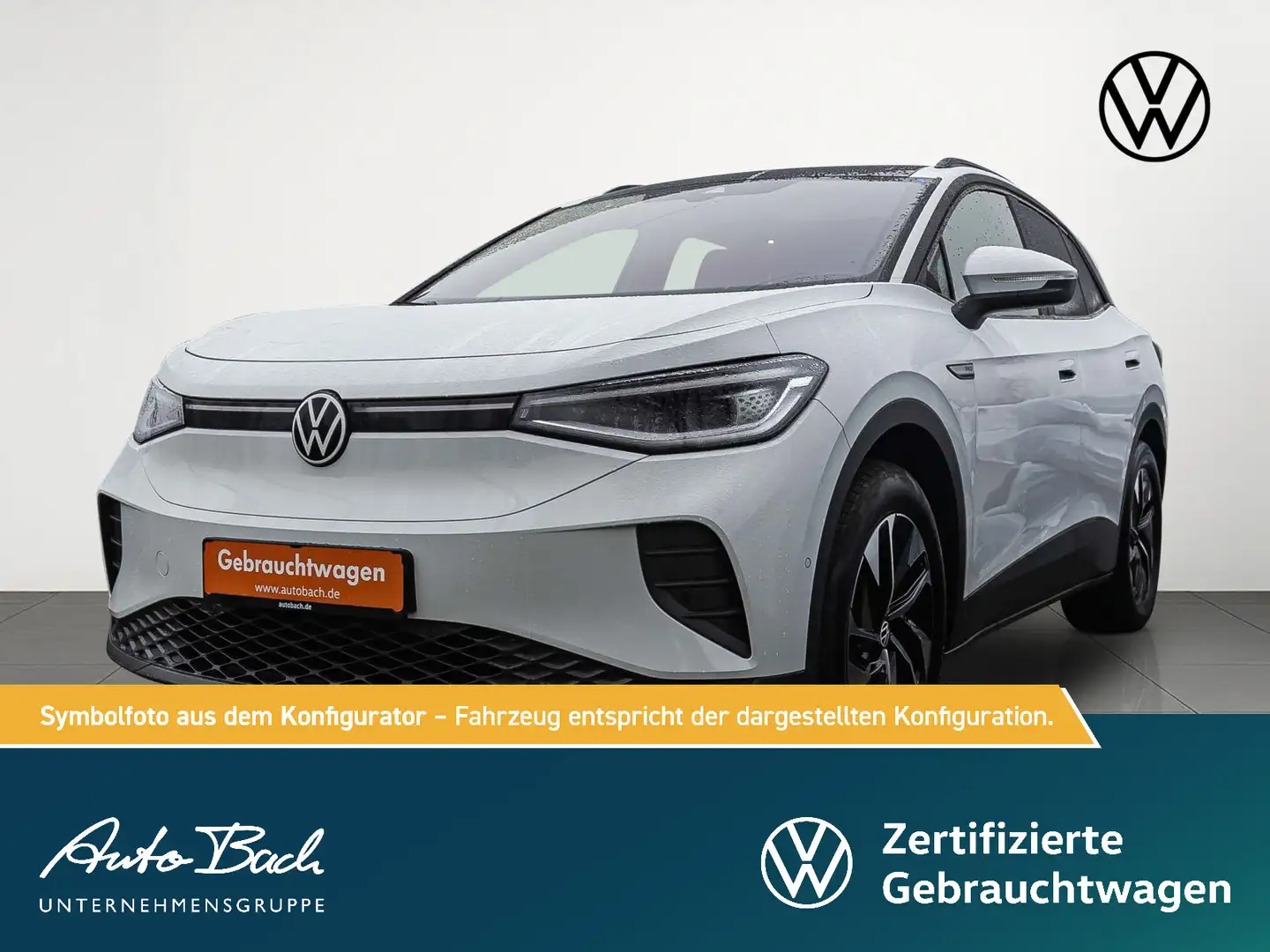 Volkswagen ID.4 Pro Performance Navi LED Panorama CarPlay Weiß - 1