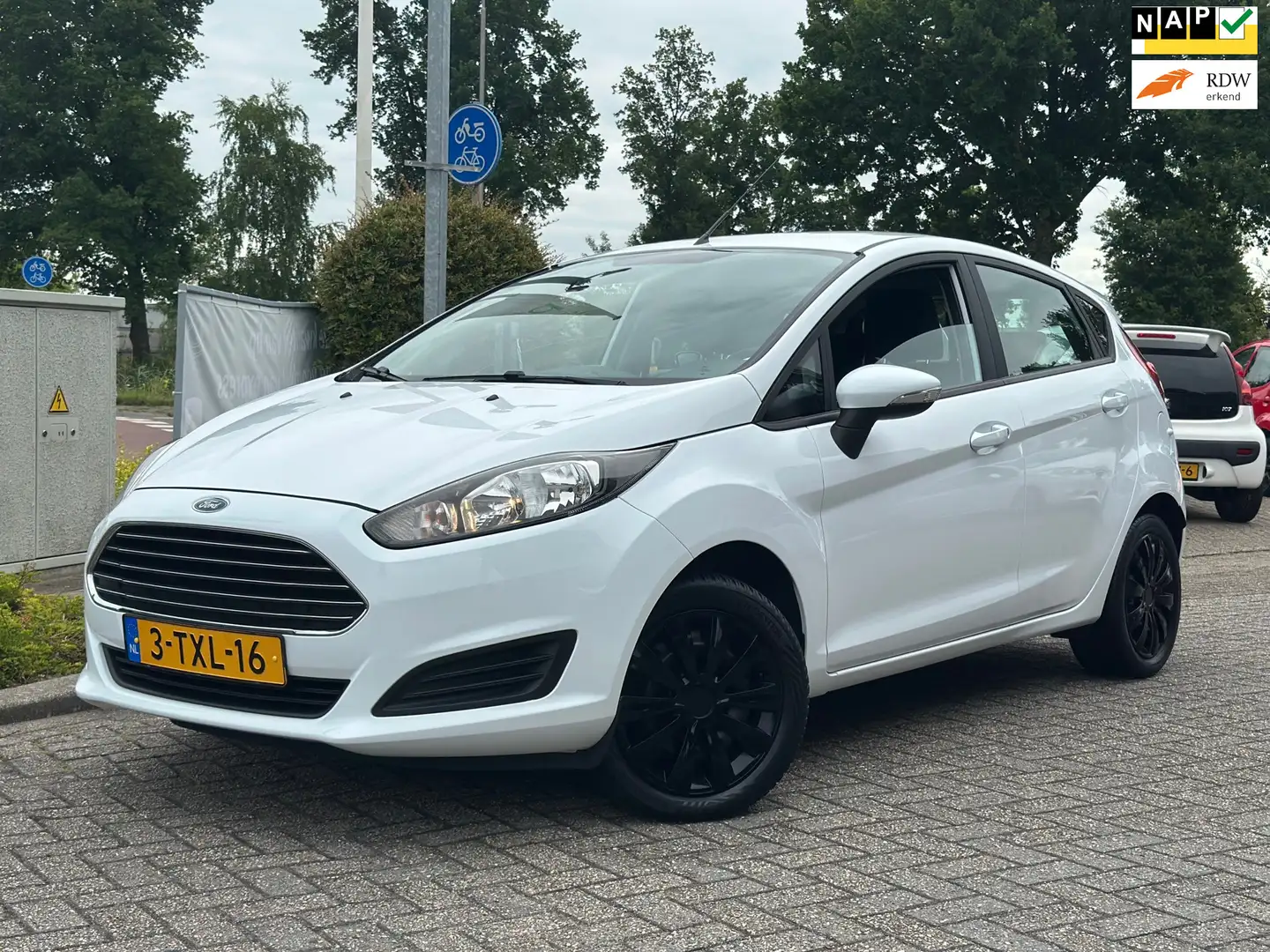 Ford Fiesta 1.0 Style 2e eigenaar 45.000km nap Wit - 1
