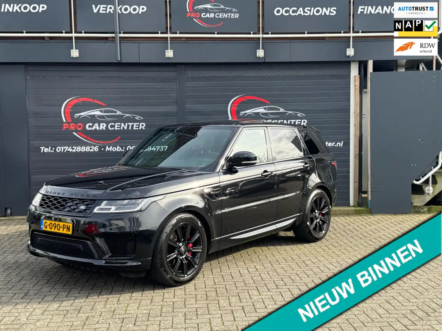 Land Rover Range Rover Sport 2.0 P400e HSE Dynamic AUT|CLIMATE|CRUISE|STOEL.VER Černá - 1